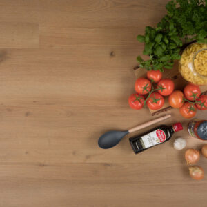 DD solide brede plank mosterd