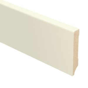 MDF Moderne plint 70x12 voorgelakt katoen